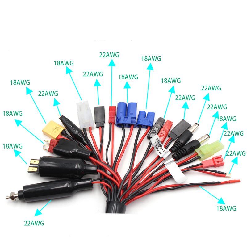 4mm Banana Plug to EC3 xt60 cable Parallel Charging Wire for RC Toy xt30 Car Airplane Battery connector silicone cable