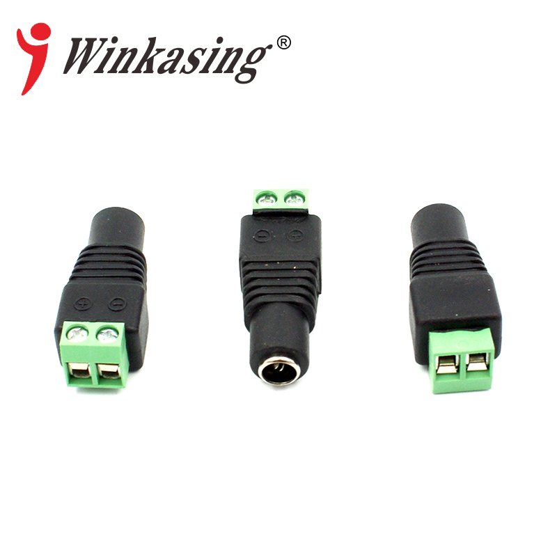 12v 5.5*2.1mm Female Connectors CCTV Accessories DC Power Connector