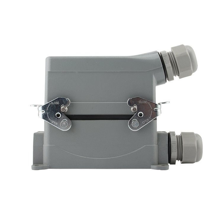 HDC HE 6 10 16 24 32 48 Heavy Duty Connector with shell 500V 16A Auto Connector male female
