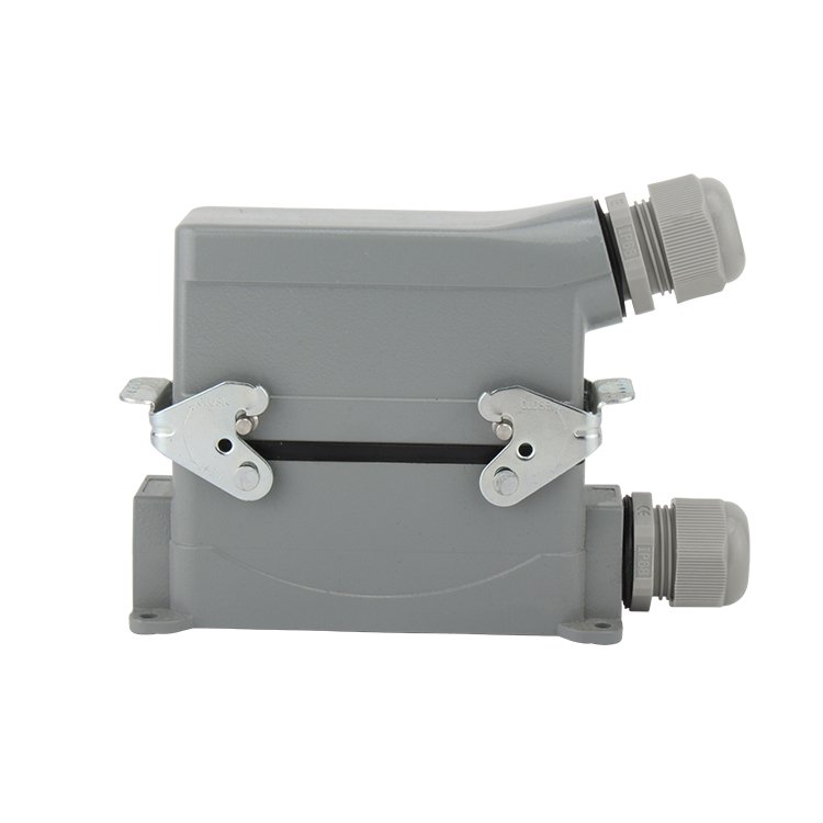 HDC HE 6 10 16 24 32 48 Heavy Duty Connector with shell 500V 16A Auto Connector male female