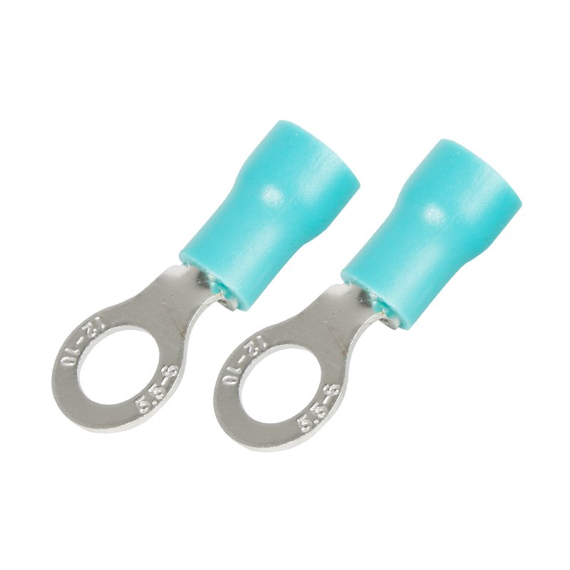 Gold supplier RV series Nylon PVC pre-insulated lug crimp terminal connector