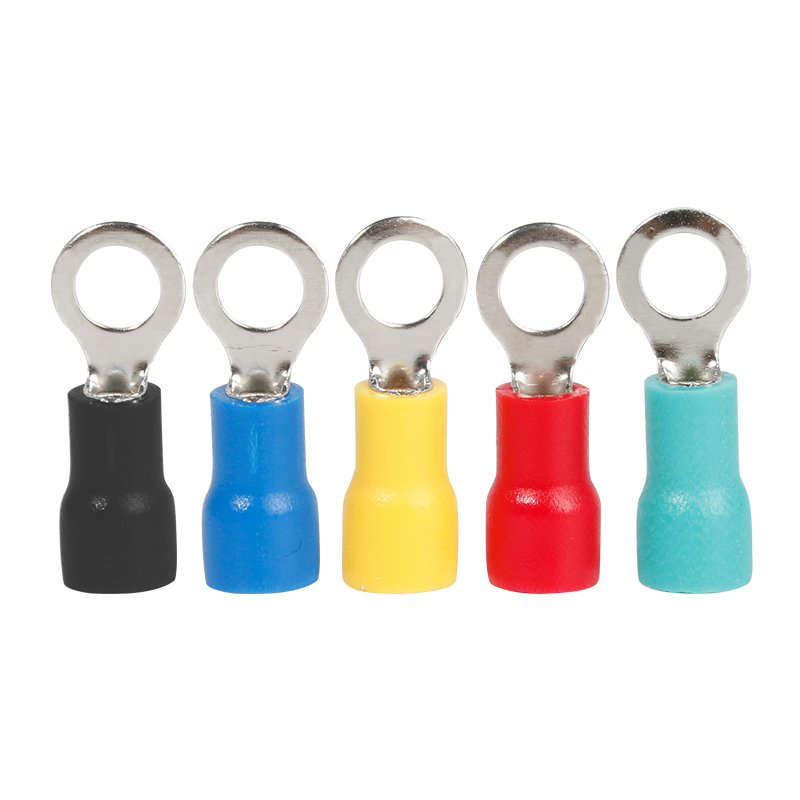 Gold supplier RV series Nylon PVC pre-insulated lug crimp terminal connector