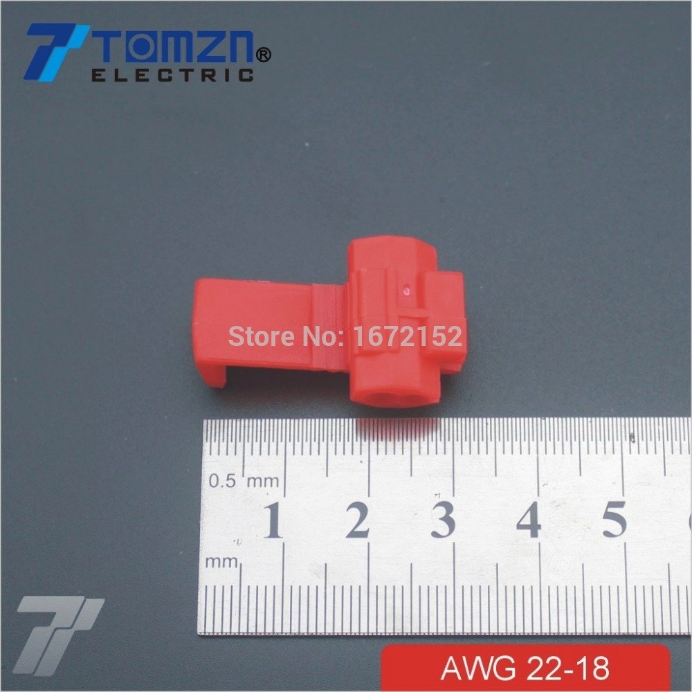 20pcs Wire terminals quick wiring connector cable clamp AWG 22-18