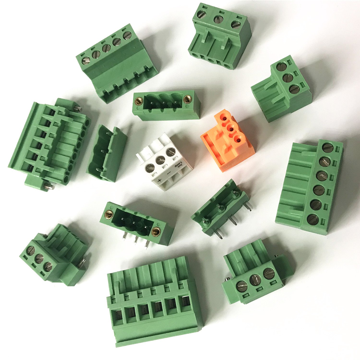 Pitch 5.0/5.08mm 2EDGK KF2EDG WJ2EDGK 5.08 PCB terminal block PLUGGABLE terminal blocks connector