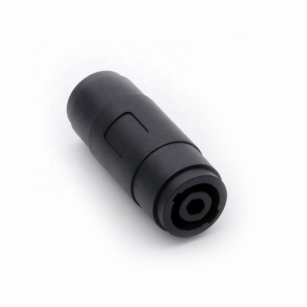 R Connector 4Pin Female To Female Speaker Coupler Adapter Audio Cable Connector New Style Amplifier Connector