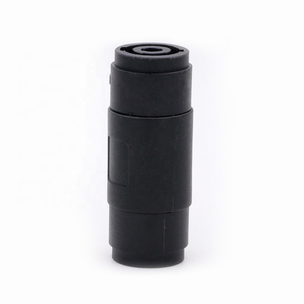 R Connector 4Pin Female To Female Speaker Coupler Adapter Audio Cable Connector New Style Amplifier Connector