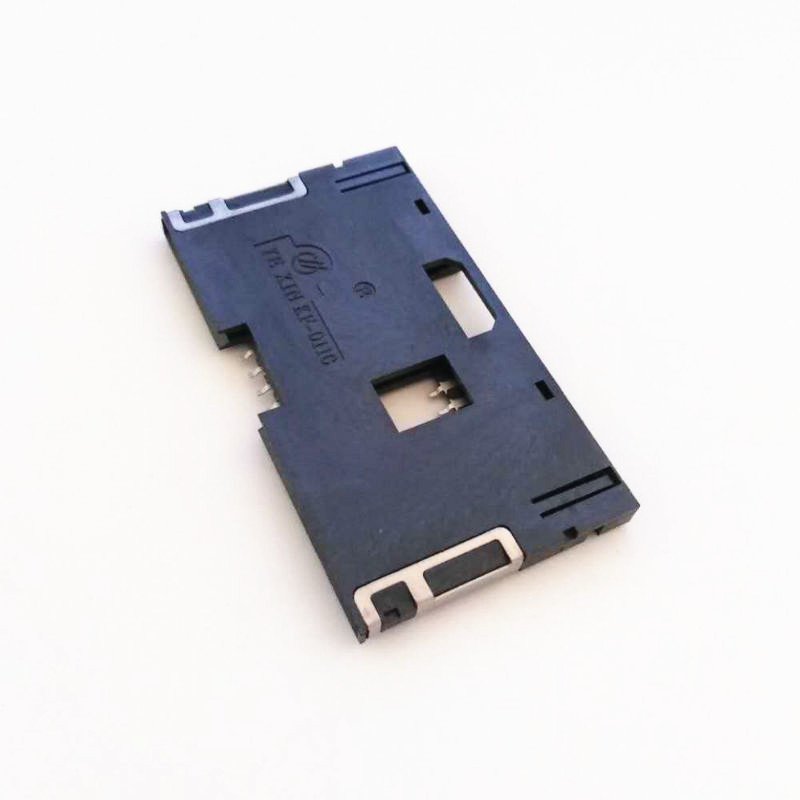 High Quality Card Reader connector KF-011C Ultra-thin SMD Normally Open Set-Top Box IC Card Holder