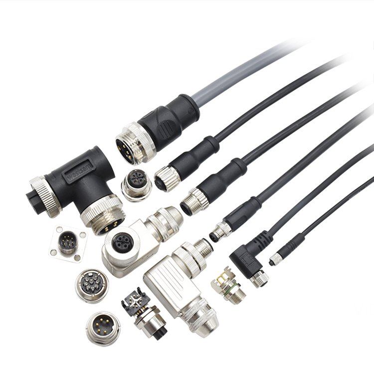 M5 M8 M12 M16 7/8 M23 Waterproof Solder Pcb Panel Mount Socket Male Female Plug 3 4 5 6 8 12 Pin Plastic Circular connector