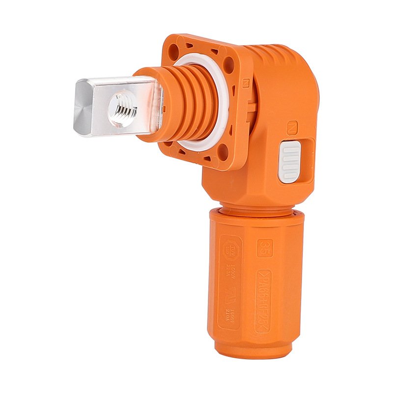 Single core 200A Power storage terminal connector Through-wall lithium battery photovoltaic socket