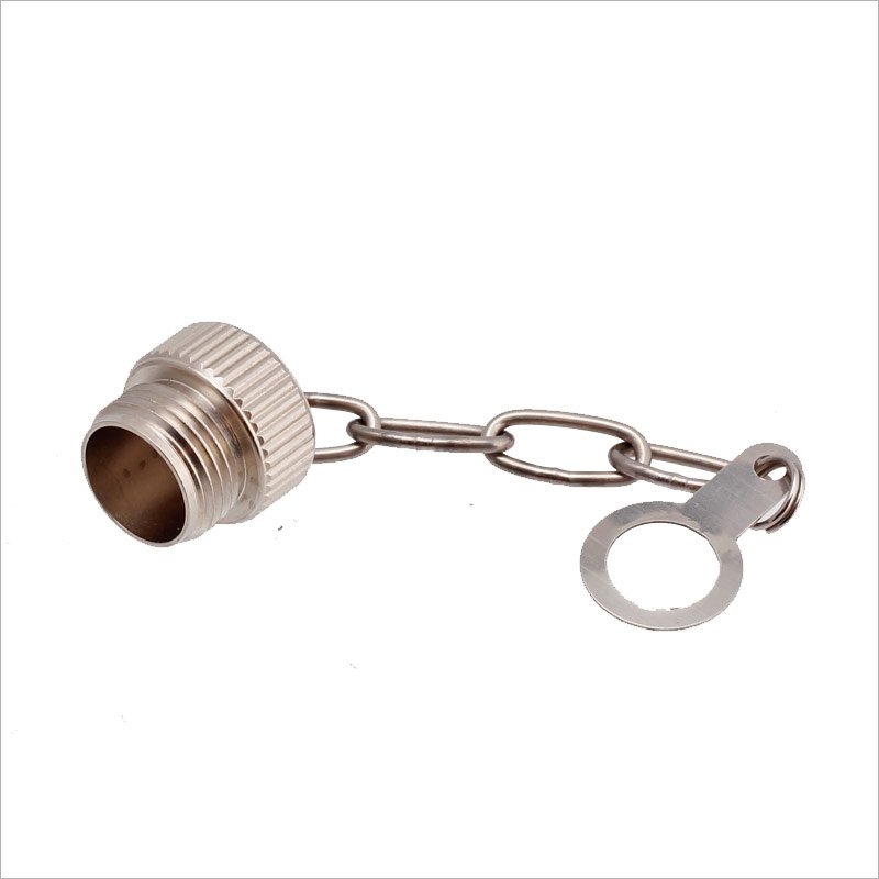 M12 dust protection plug socket female male parts waterproof dustproof hat metal plastic M12 circular connector cap