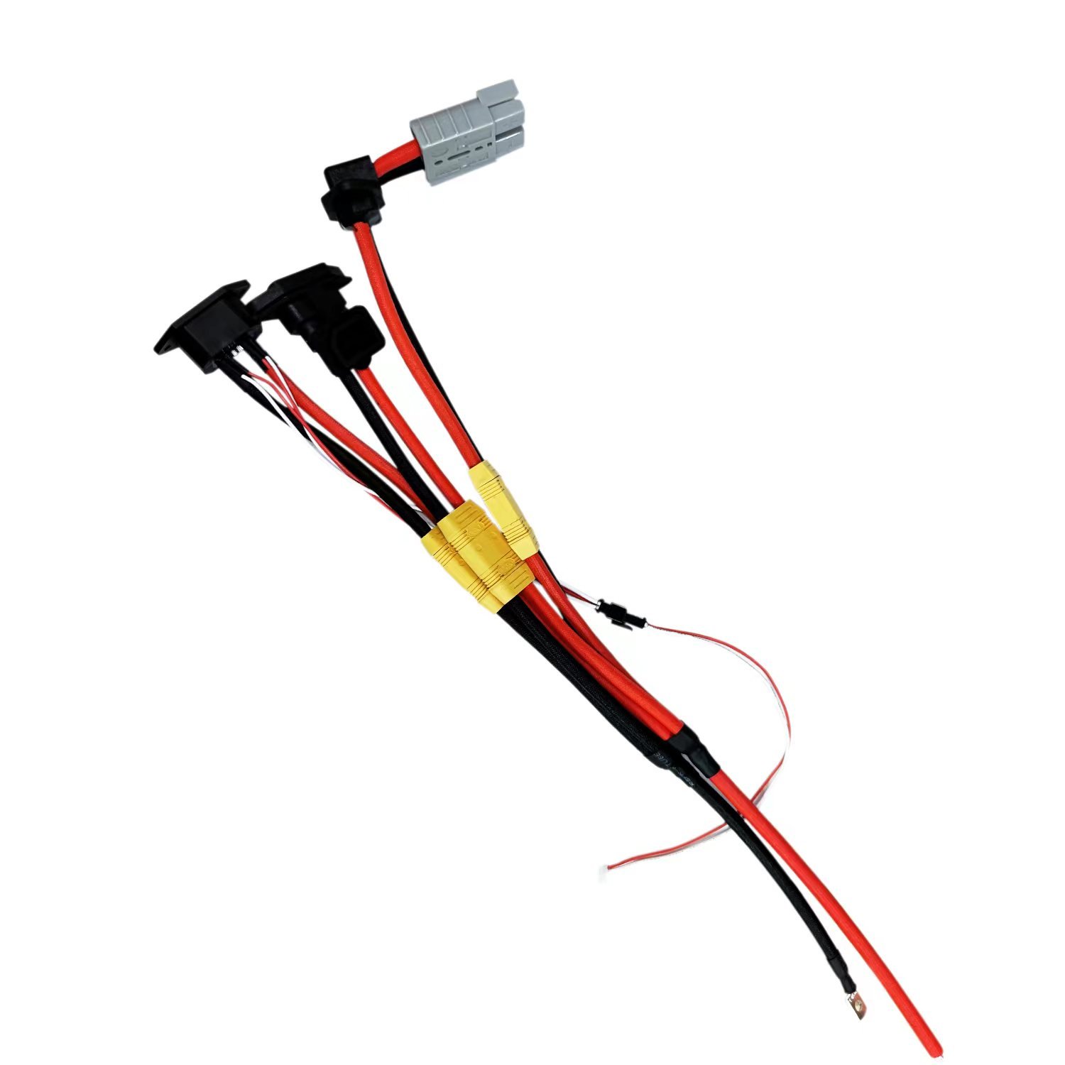 2+4 2+6pin DTAP D-TAP Connector to XT60 Male Female Customized Cable Assembly for Energy Electric Vehicles Power Charging