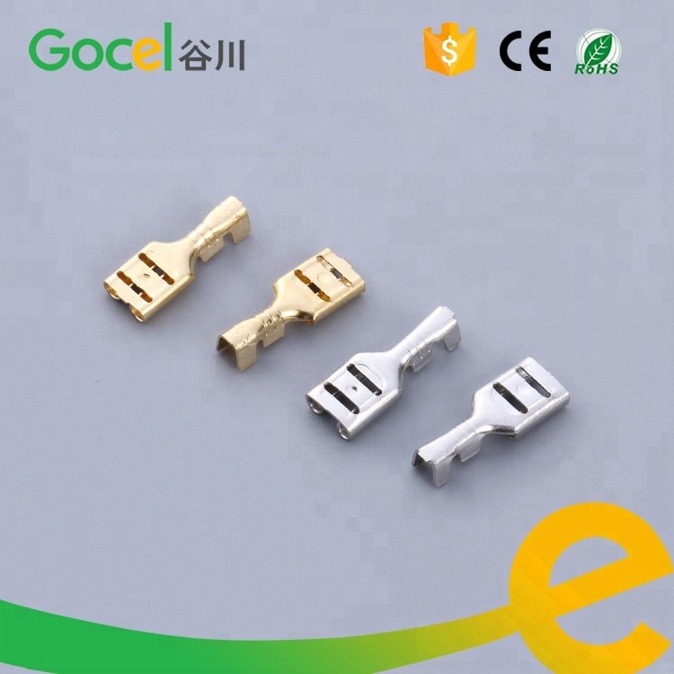 Crimp terminal DJ622-D4.8 Brass tin plated terminal male terminal