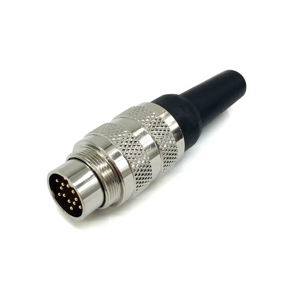 IP67 Male Female 2 3 4 5 6 7 8 12 14 Pin M16 Circular Connector