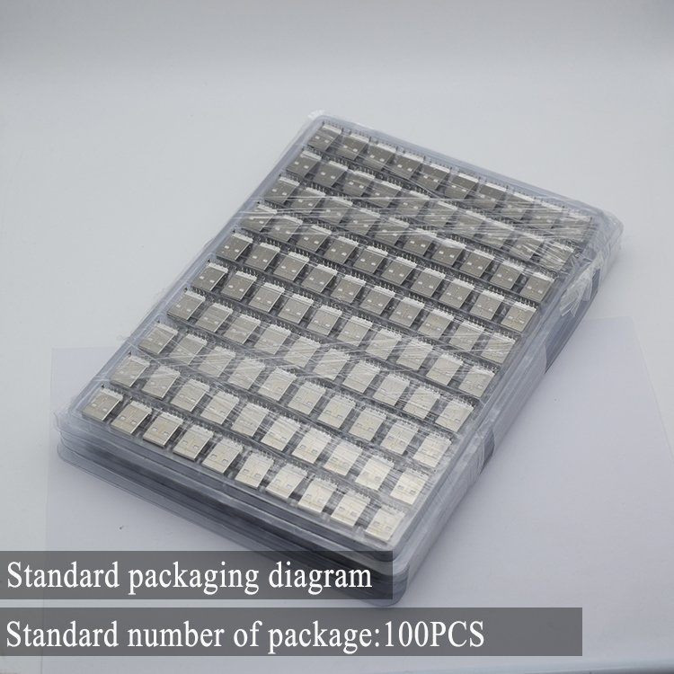 USB AM 180 Degree Sink Connector 4 Pin Plug Pitch 2.0mm 12*4.5*18.75mm USB-TYPE A Male