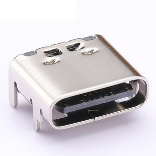 Usb Type C to Micro 16p Smt Female Connector Terminal Feet Dip Pcb Board Cable Female Micro Usb Connector
