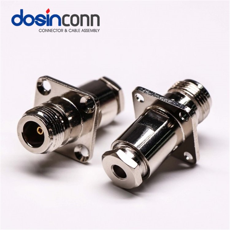 N Type Male Crimp Connector For Lmr-400 Clamp for RG213 RG8 1/2 7/8 Coaxial Cable