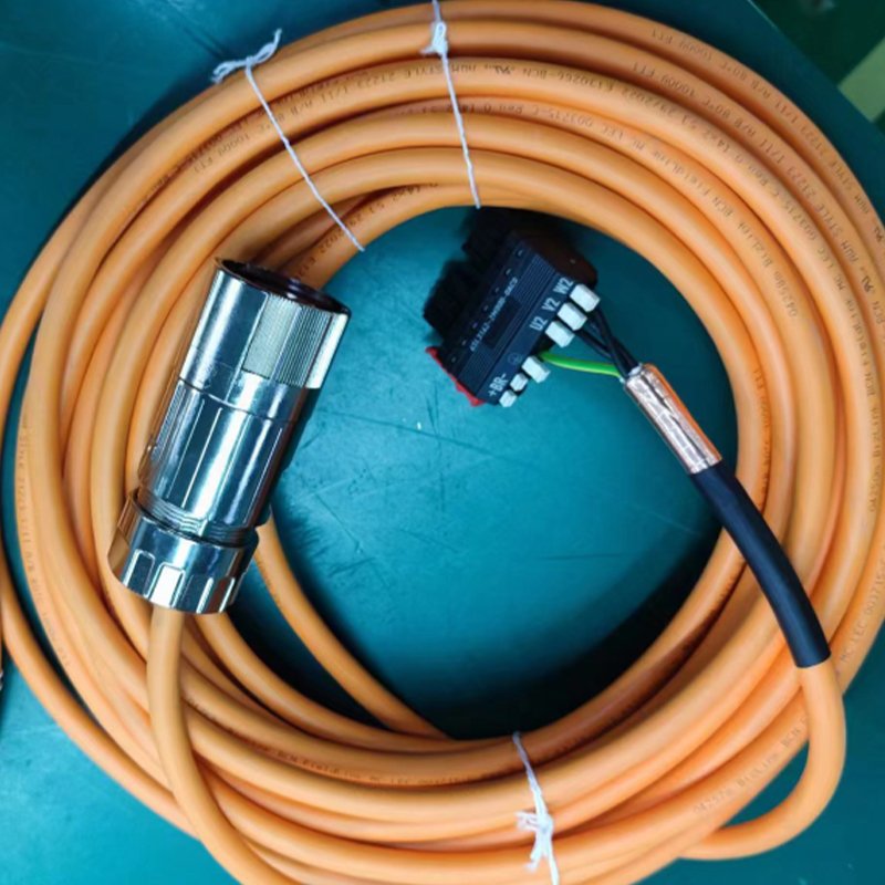 M40 4pin 6pin 8pin Large Current Straight Custom Replacement Of Intercontec Metal Field Wireable