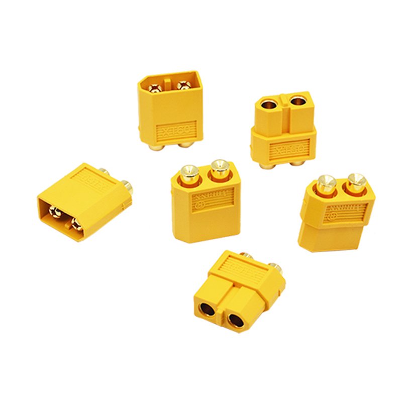 Amass XT60PB (PCB Vertical Welding Version) RC Power Battery Plug Connector