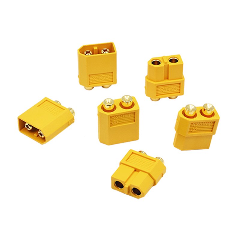 Amass XT60PB (PCB Vertical Welding Version) RC Power Battery Plug Connector