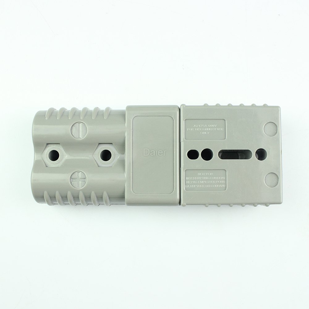 AP-175 175A Automotive Wire Battery Terminal Connector 2P Plug with Male/Female Pins PC Plastic Power Electrical Applications