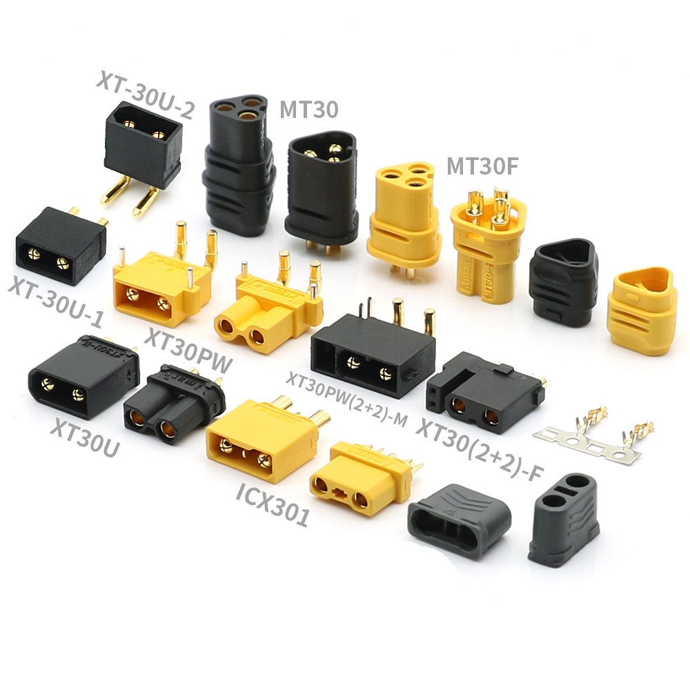 Amass XT60 Female Male Connector XT90 XT30 MR30 MT60 XT150 XT30PW XT60PW XT90PW XT60U Plug For RC Lipo Battery