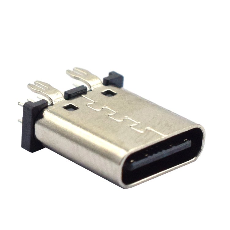 one-stop manufacturers charging connector 14 pin Vertical plug-in usb c female connector for pcb support customization