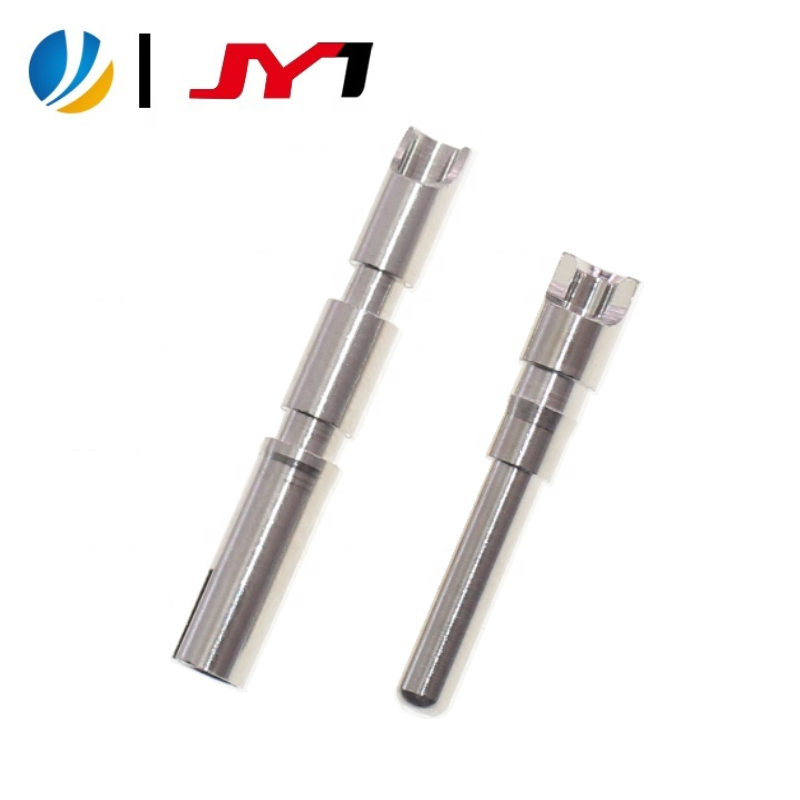 Factory direct sales solid terminal pin male female electrical wire brass contact pin socket terminal connector pin