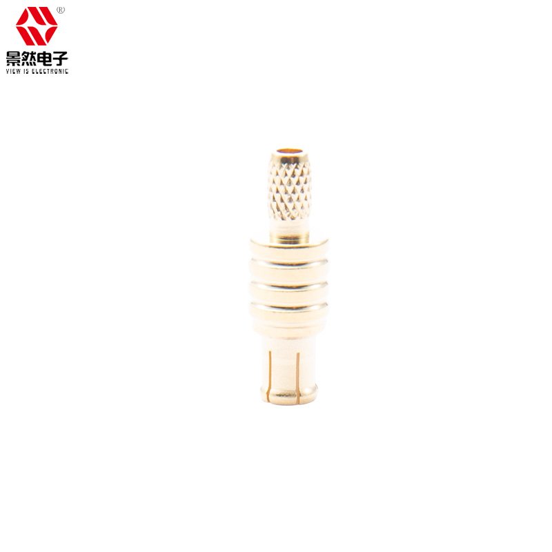 Mcx Male Straight Connector QMA Type Gold Plated Crimp RG316 RG174 Cable 50ohm Coaxial RF Cable Durable Nickel Durable Brass