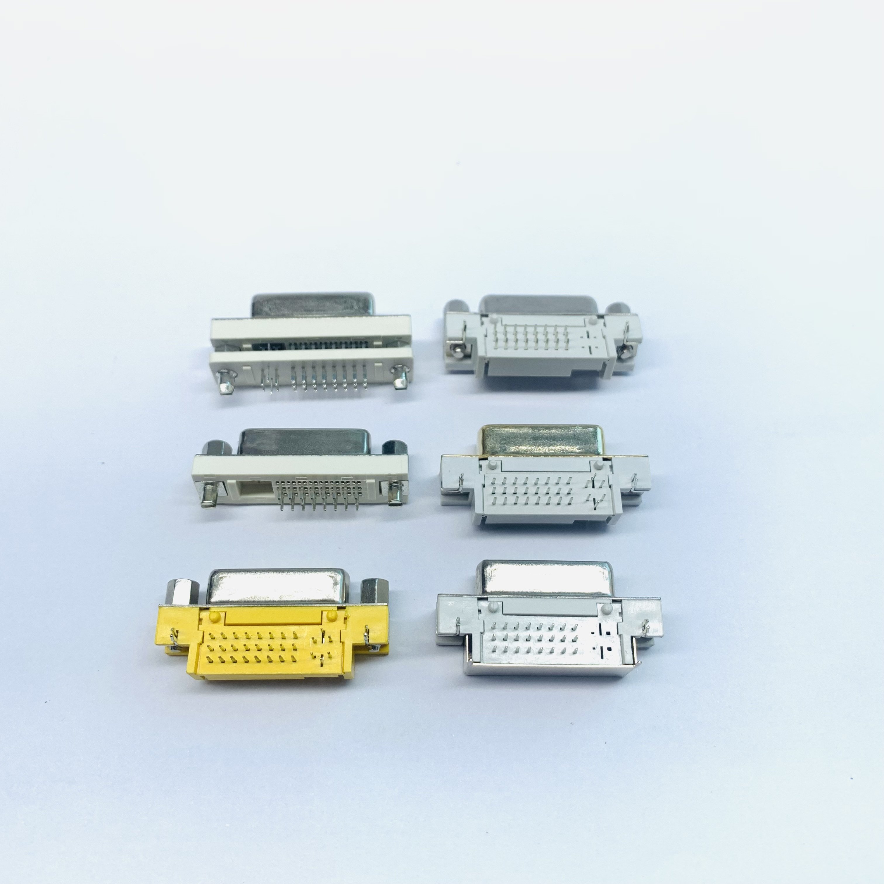 OEM Custom Gold Plated DVI Male Digital Video Monitor Cable D-Sub Connectors for HDTV Gaming Projector