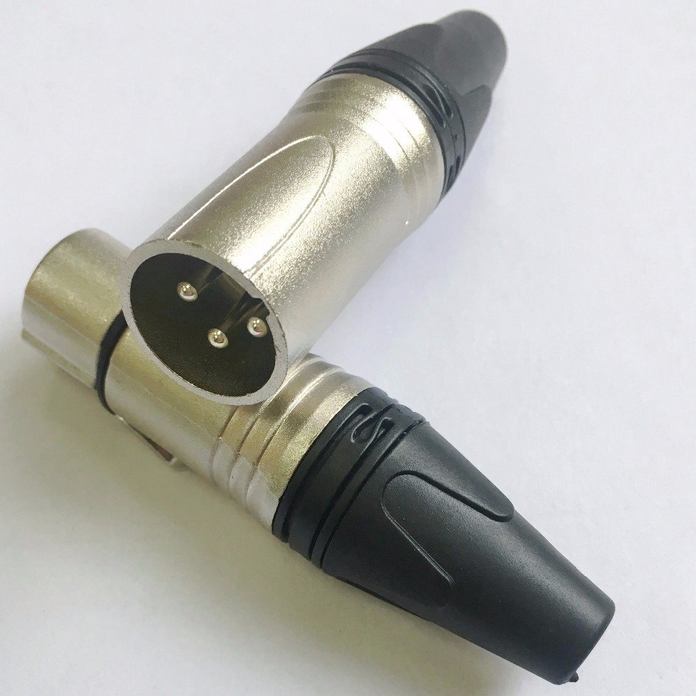 3 pin male female cannon xlr connector