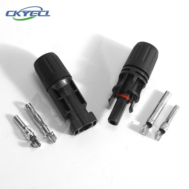 KYMC high quality Pv PLUG Connector 1500v Dc Connecting To Inverter 4 Photovoltaic connector 1000V 30A