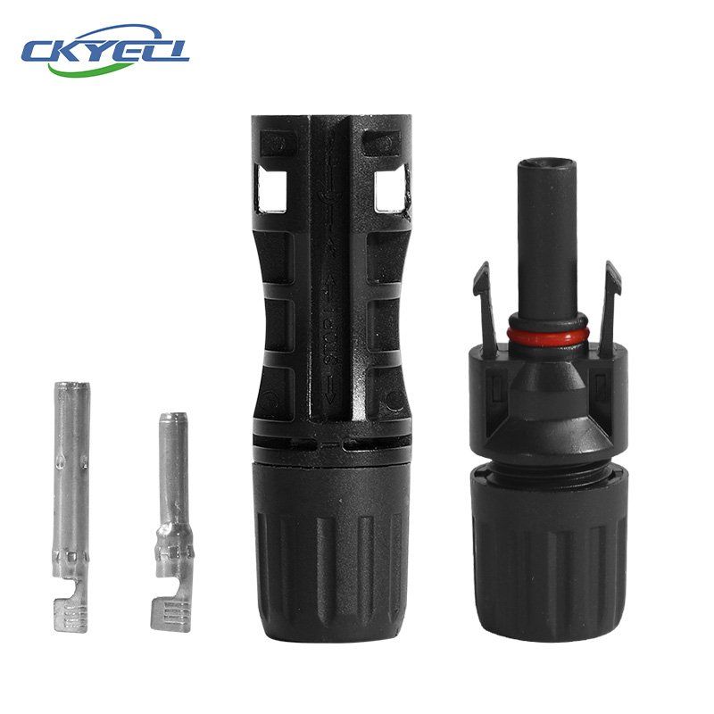 KYMC high quality Pv PLUG Connector 1500v Dc Connecting To Inverter 4 Photovoltaic connector 1000V 30A