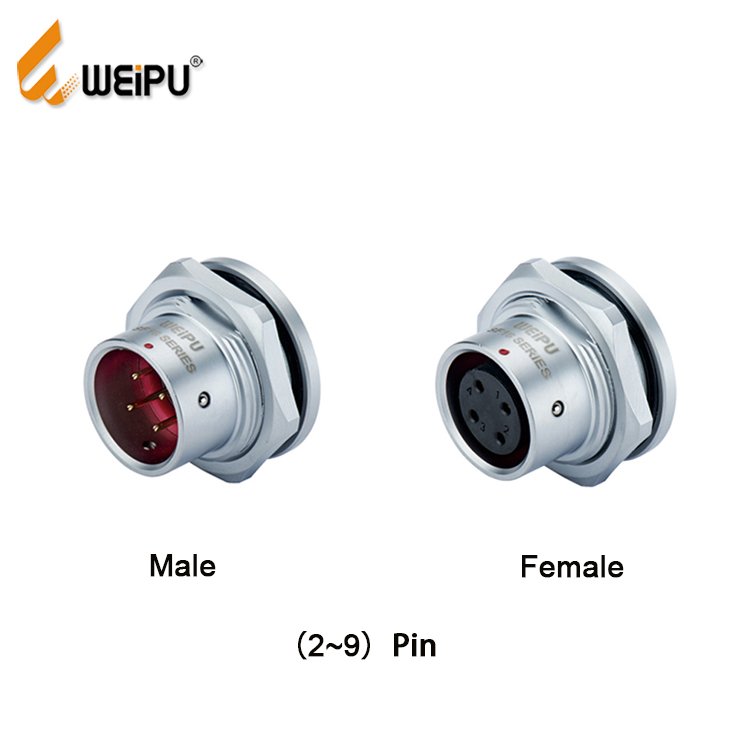 WEIPU factory male and female wiring harness connectors low voltage waterproof wire connector