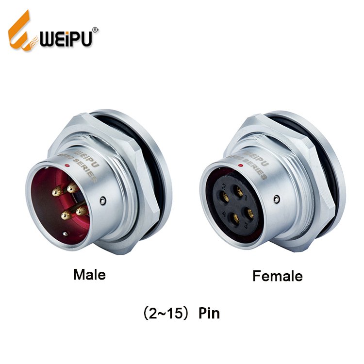 WEIPU factory male and female wiring harness connectors low voltage waterproof wire connector