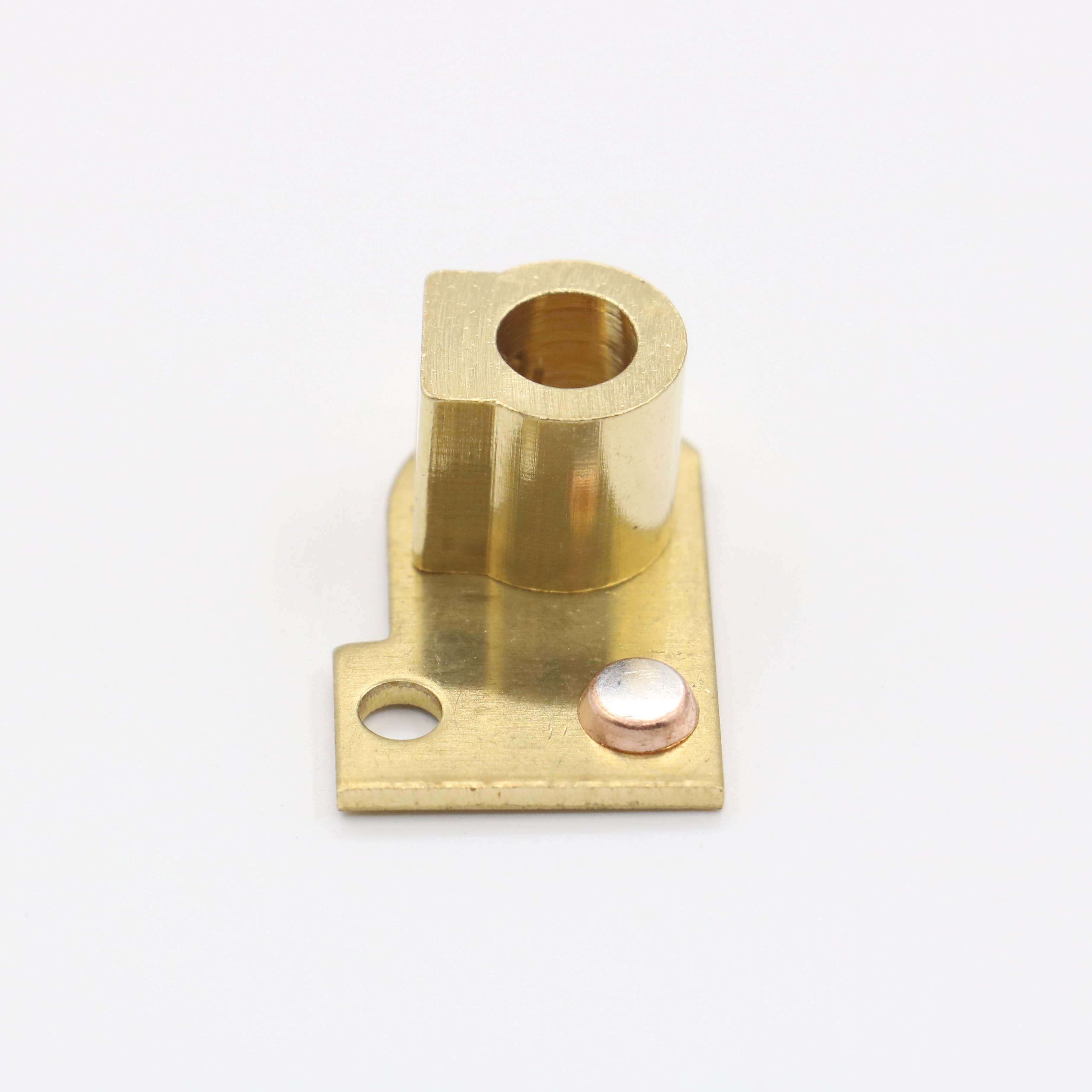 Customized high quality brass electrical crimp connector brass connector bolt electrical screw terminal connector
