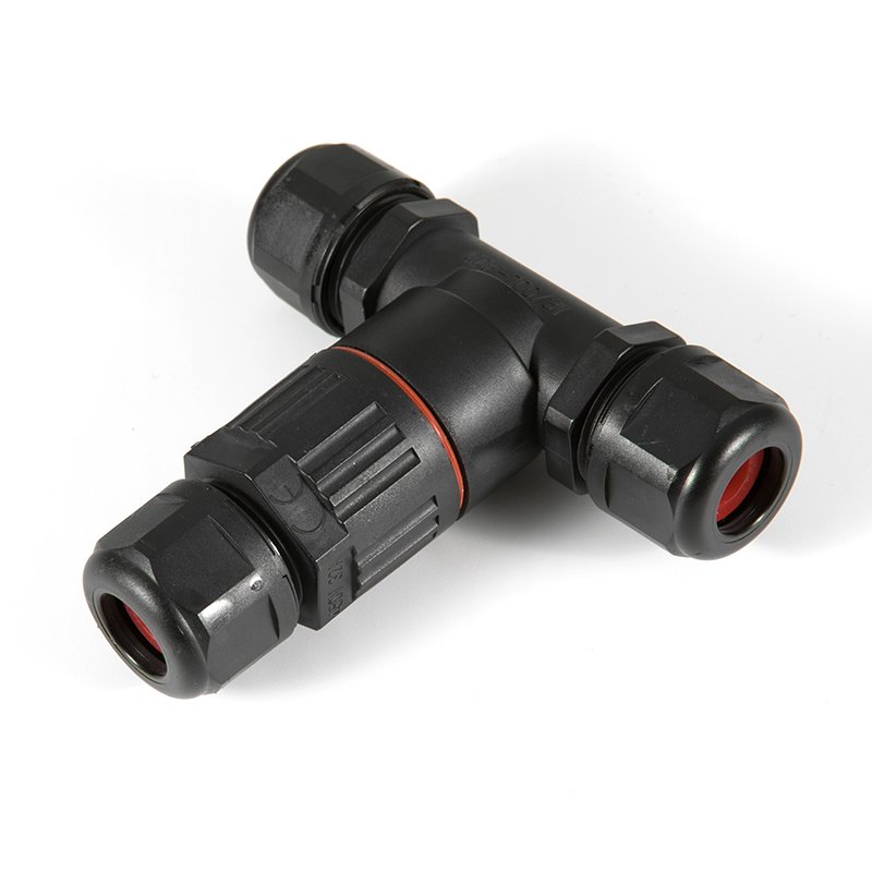 IP68 T type Waterproof Connectors CDF-200/3T 3pin 5pin quick connectoR Wire Cable Electrical Circular Power Push Quick
