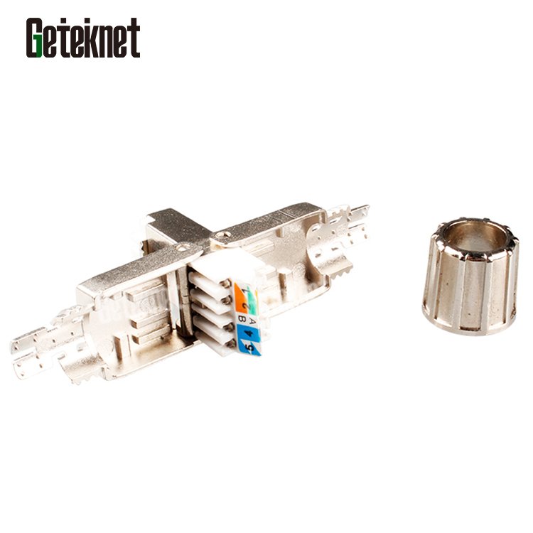Ethernet RJ45 connector cat6a FTP RJ45 plug 8P8C RJ45 connecter cat6a shielded Network plug RJ45 coupler RJ45 plug