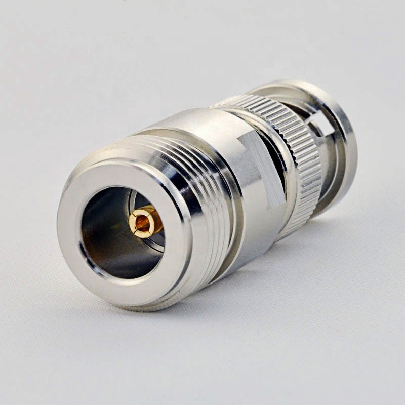 N Female to BNC Male 4GHz rf adapter, BNC male to N female adapter