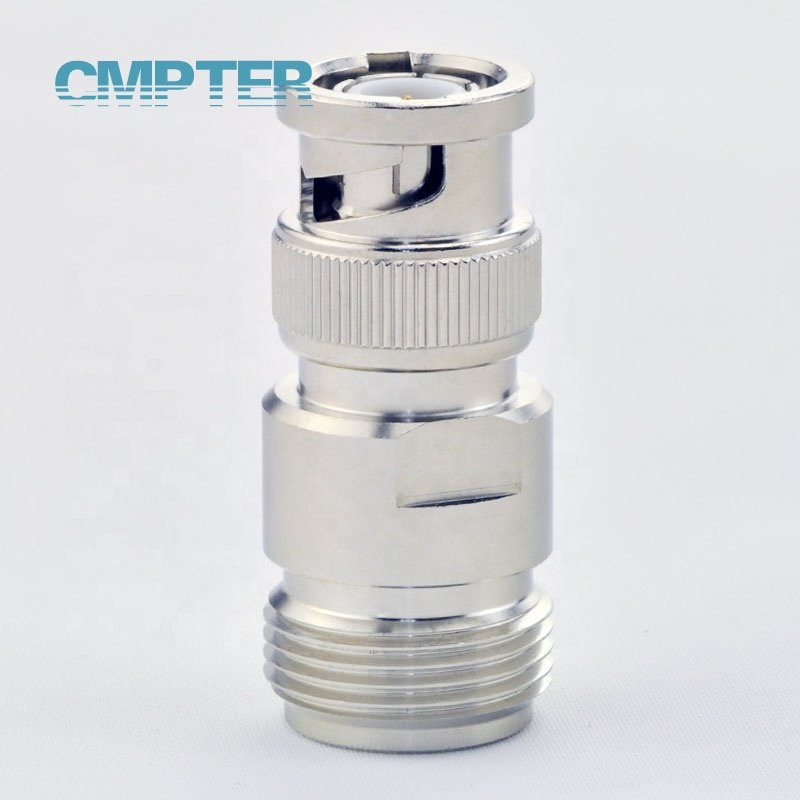 N Female to BNC Male 4GHz rf adapter, BNC male to N female adapter