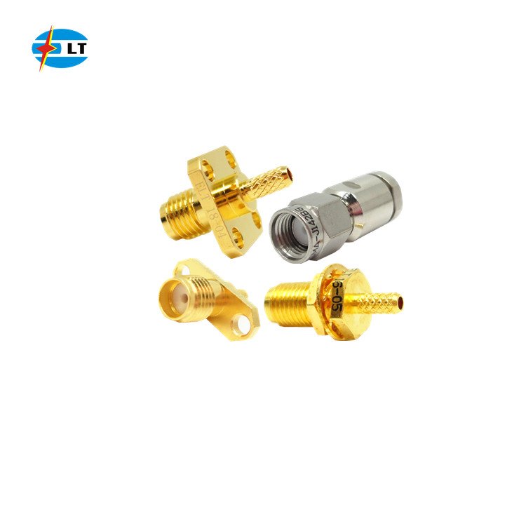 Best Selling Coaxial Connector Gold Plated SMA RF Connectors For Microwave Communication