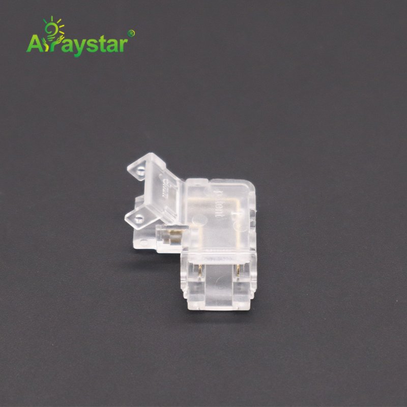 Seamless LED Strip L connector 90 degree 6mm 8mm 10mm PCB solder free type for LED strip connection for SMD and COB LED strip