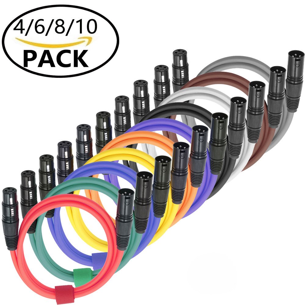 Ip68 Audio Neutriker Male Female Sound Microphone Mixer Audio Jack Socket 3 4 5 6 7 Pin Mini Xlr Adapter Connectors Patch Color