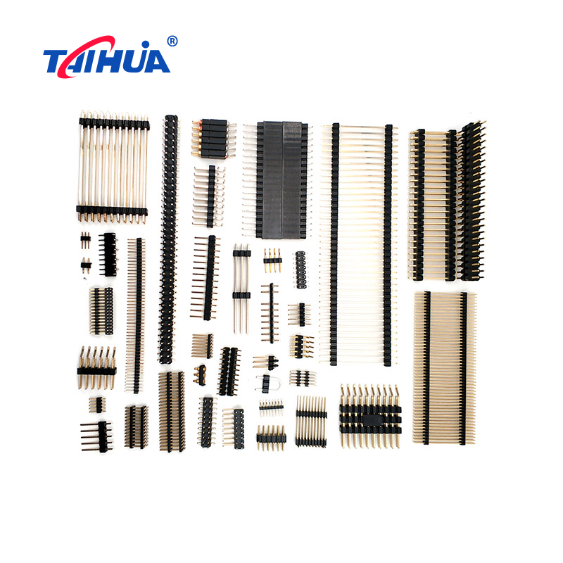 Factory OEM 2mm 1.27mm 1.0 2.0 2.54 Pitch Single Double Row 1.27 2.54mm Female Male Pin Header Connector
