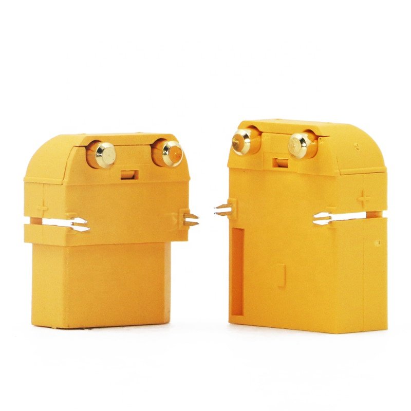 High Current Right Angle Amass XT60PW PCB Connector 90 Degree XT60-PW XT60 PW F Plug Socket XT60PW-M XT60PW-F Adapter For Board