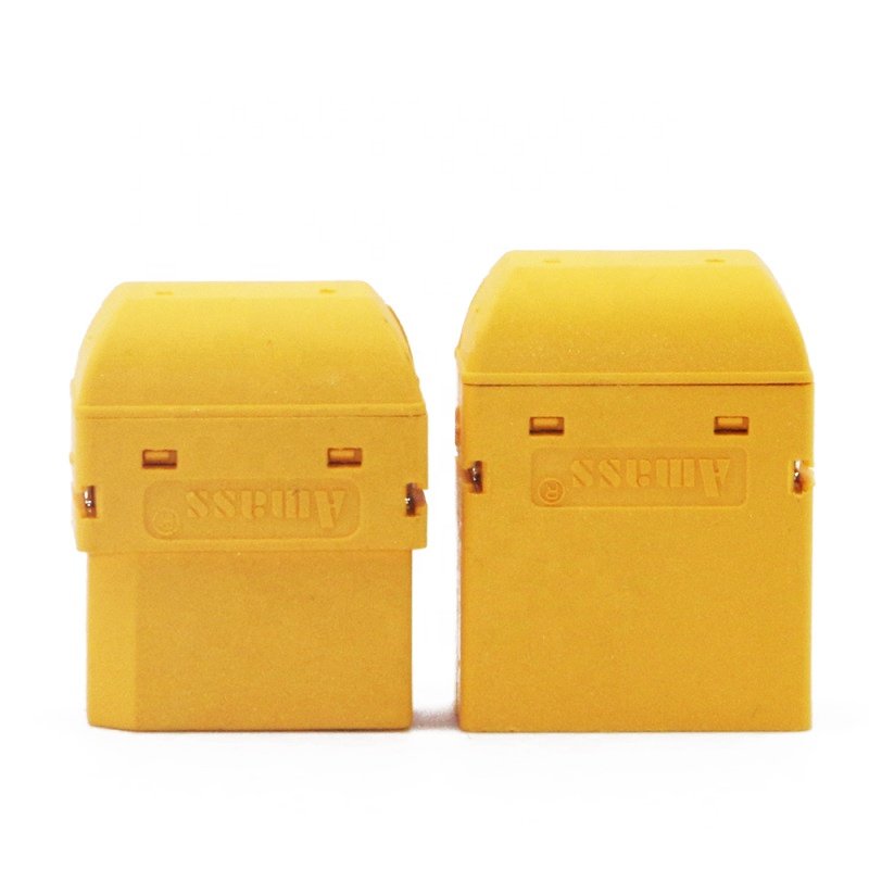 High Current Right Angle Amass XT60PW PCB Connector 90 Degree XT60-PW XT60 PW F Plug Socket XT60PW-M XT60PW-F Adapter For Board