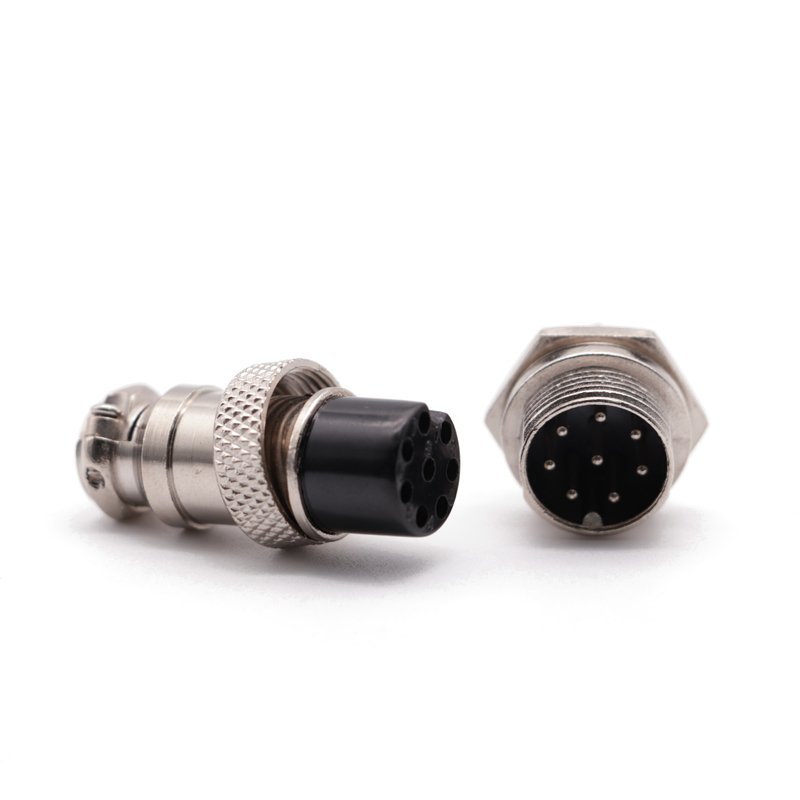 Gx12 Gx14 Gx16 Gx20 M16 2 Pin 3 Pin Metal Aviation Connector