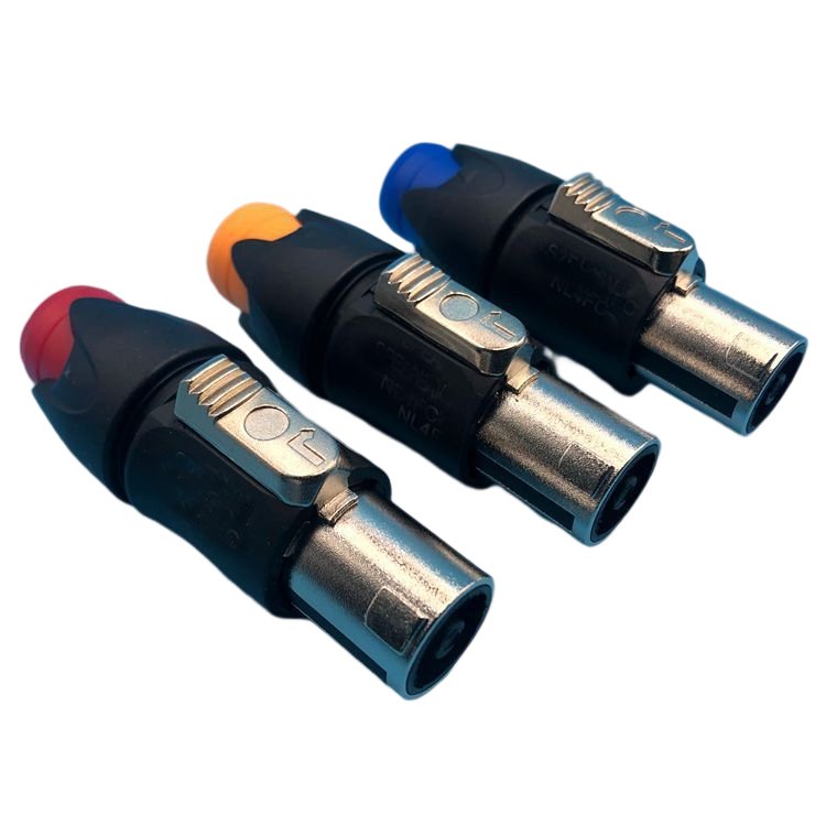 Professional metal NL4FX 4 pin Speaker Cable Connector 4 Pole Speakon Plug For Loudspeaker audio