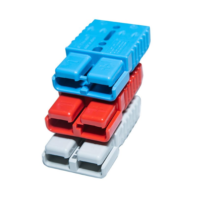 50A 600V Blue/Grey/Black/Red Power Charger Battery Anderso n Style Plug Connector Electronic Accessories