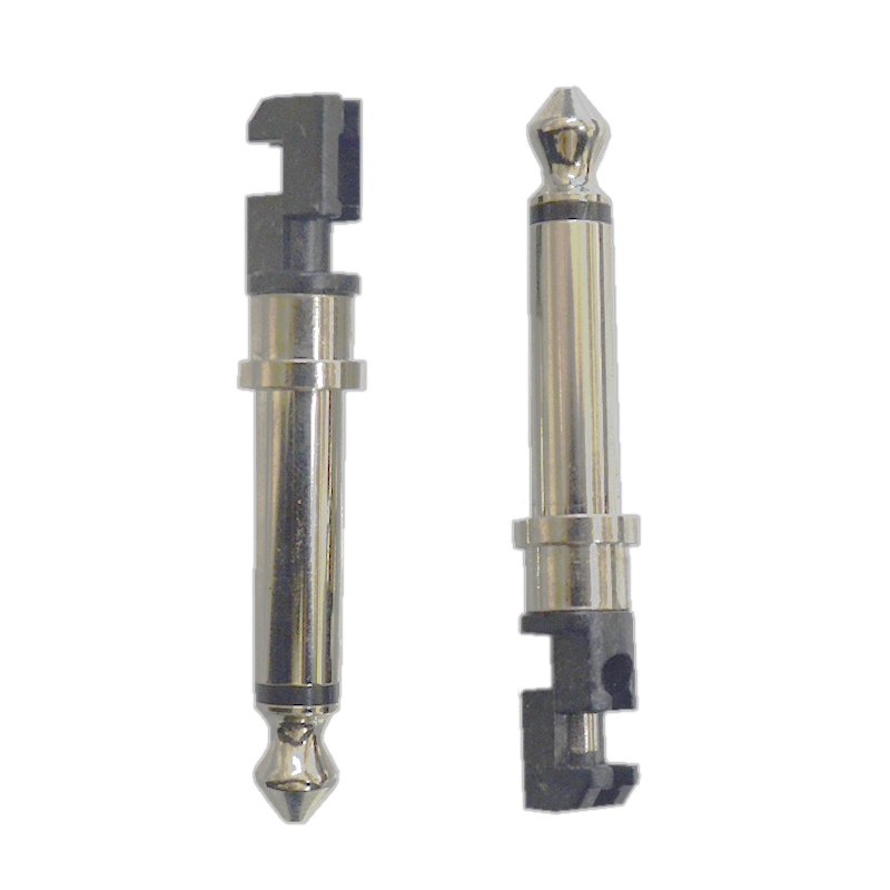 Wholesale All 6.3mm Gold Plated Nickel Plated Headphone Audio Jack Plug Connectors Microphone Connector