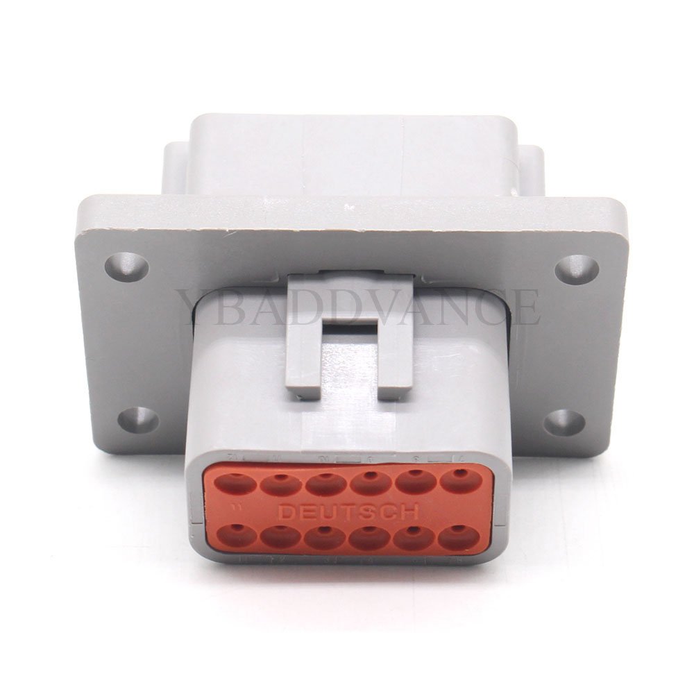 DT04-12PA-L012 12 Pin TE Connectivity Male Rectangular Deutsch Connector Dt Series